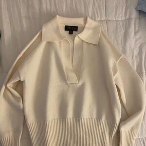 Truth Ivory Knit Pullover